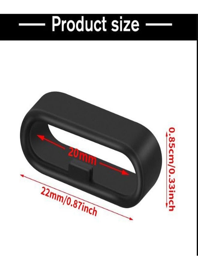Xininyia 12-Pack Accessories Compatible for Magic Band+ & Band2.0, Multi-Color Anti-slip Silicone Security Holder Loops Comapatible with Disney Magic Bands (12Pack) - Image 4