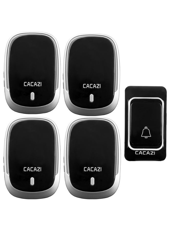 CACAZI Home Remote Wireless Doorbell Ac Electronic Remote Doorbell 