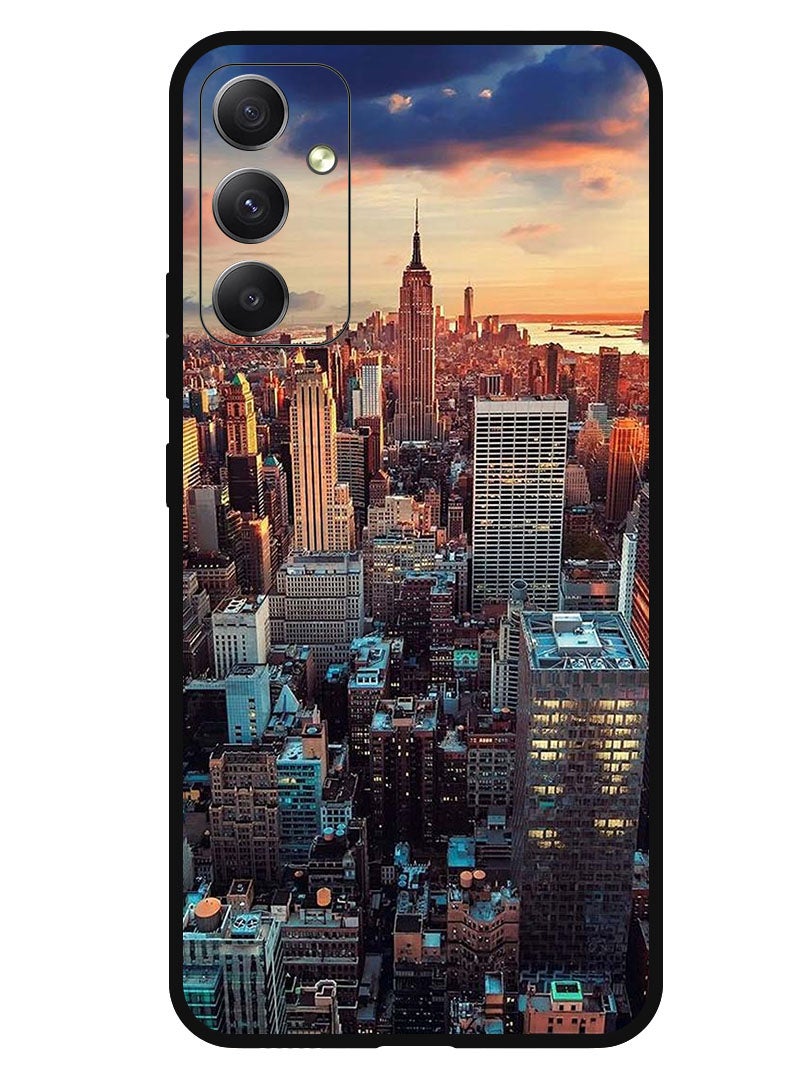 Theodor Protective Case Anti Scratch Shock Proof Bumper Cover For Samsung Galaxy M34 5G Newyork City - Image 1