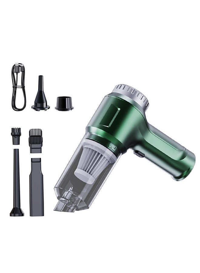 Generic 4 in 1 Wireless Handheld Vacuum Mini Car Vacuum Cleaner 11000PA High Power Cordless Rechargeable Car Vacuum Strong Suction Brushless Motor  - Image 1
