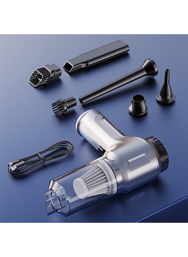 Generic 4 in 1 Wireless Handheld Vacuum Mini Car Vacuum Cleaner 11000PA High Power Cordless Rechargeable Car Vacuum Strong Suction Brushless Motor  - Image 5