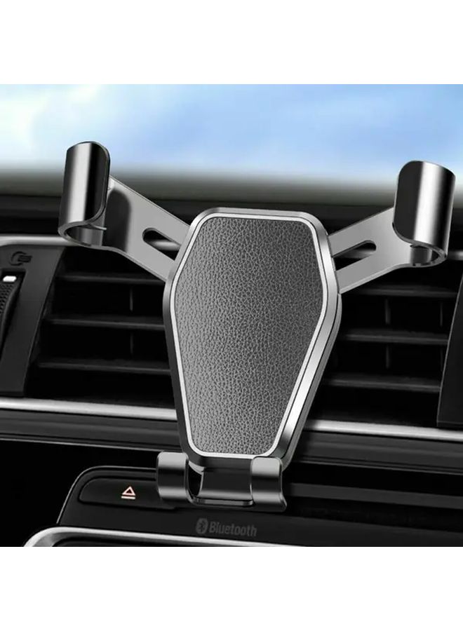 Car Air Vent Gravity Phone Stand ABS Material Black Secure Mount For 4 0 To 6 0 Inch Phones - Image 3