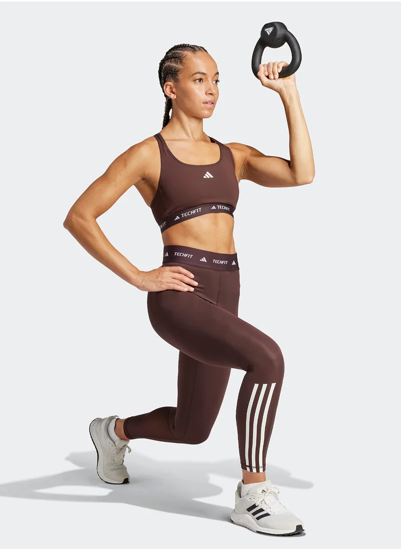 Adidas Techfit 3 Stripe 7/8 Leggings