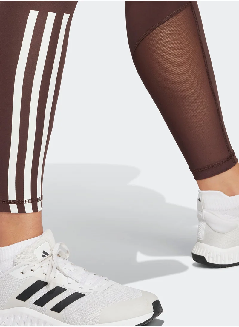 Adidas Techfit 3 Stripe 7/8 Leggings