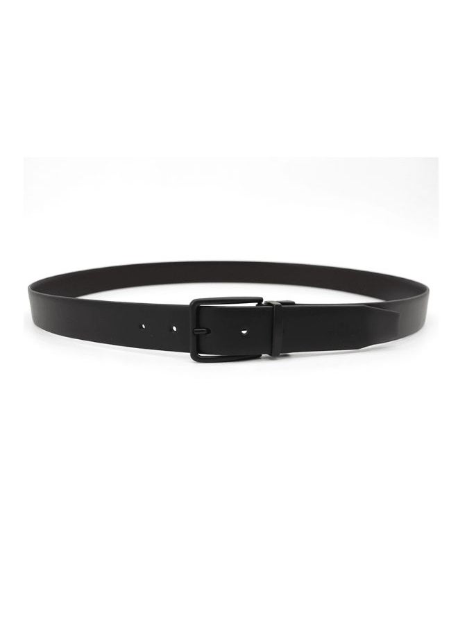 Gai mattiolo Gai Mattiolo Men’s Double-Face Calf Leather Belt – Reversible Black/Brown – 35mm Wide Italian Made Belt  - Image 4