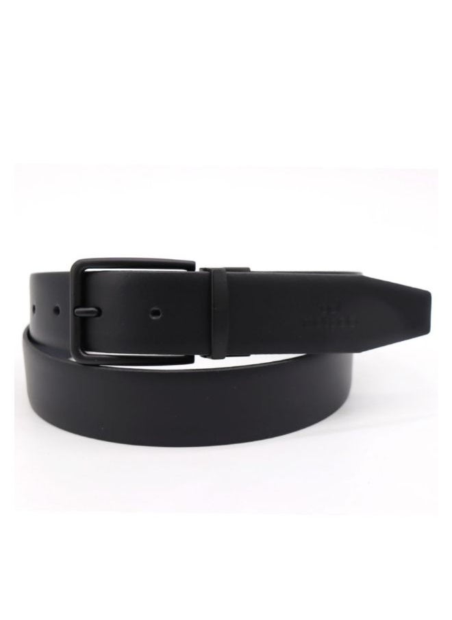 Gai mattiolo Gai Mattiolo Men’s Double-Face Calf Leather Belt – Reversible Black/Brown – 35mm Wide Italian Made Belt  - Image 1