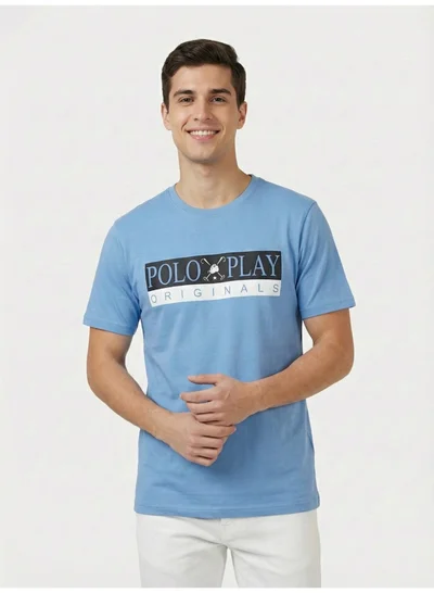 Polo Play Boys Graphic T-shirt -Blue