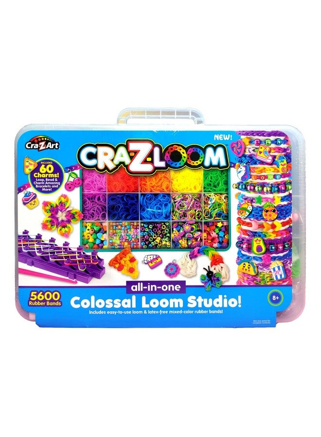 Cra-Z-Art CRA-Z-Loom Deluxe Rubber Band Case - Comprehensive Loom Kit with Assorted Bands & Tools | Includes Storage Case for Easy Organization & Creativity - Image 4