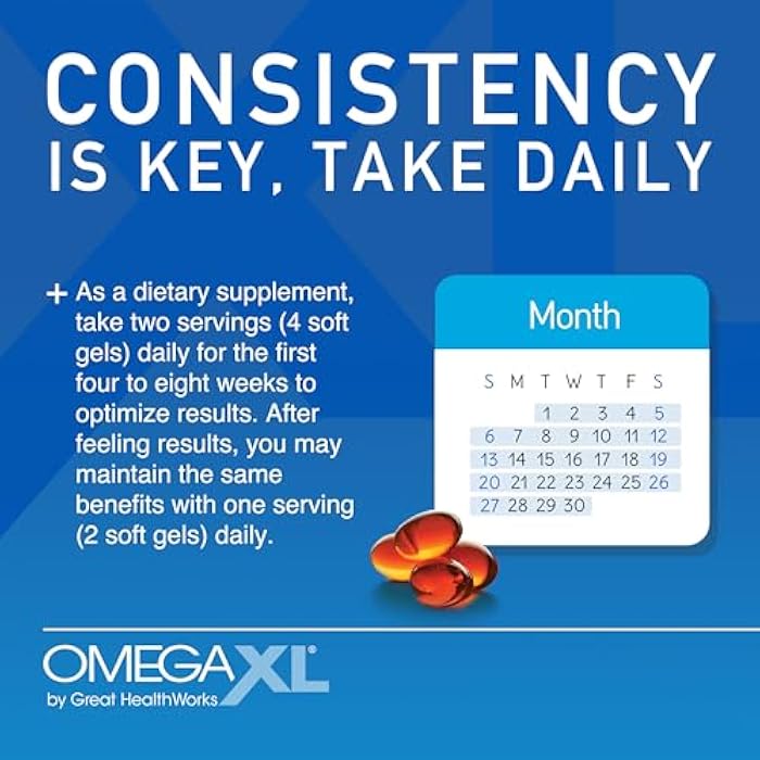 OmegaXL Joint Support Supplement, 60 Count | Green Lipped Mussel Oil, Soft Gel Pill, Natural Joint and Muscle Support Supplement, Clinically Supported, Non-GMO, Drug-Free - Image 4