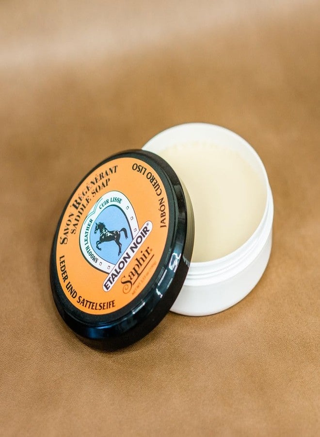 Saphir Etalon Noir Soap - Cleans, Restores and Protects Saddle Leather with Glycerin - 3.53 oz - Image 3