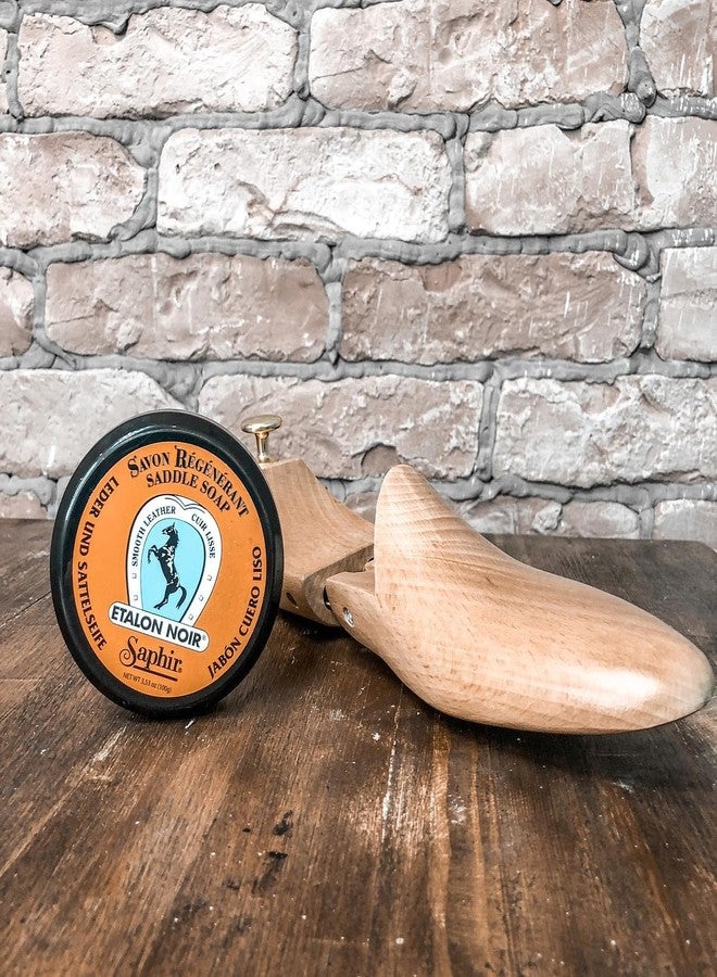 Saphir Etalon Noir Soap - Cleans, Restores and Protects Saddle Leather with Glycerin - 3.53 oz - Image 4