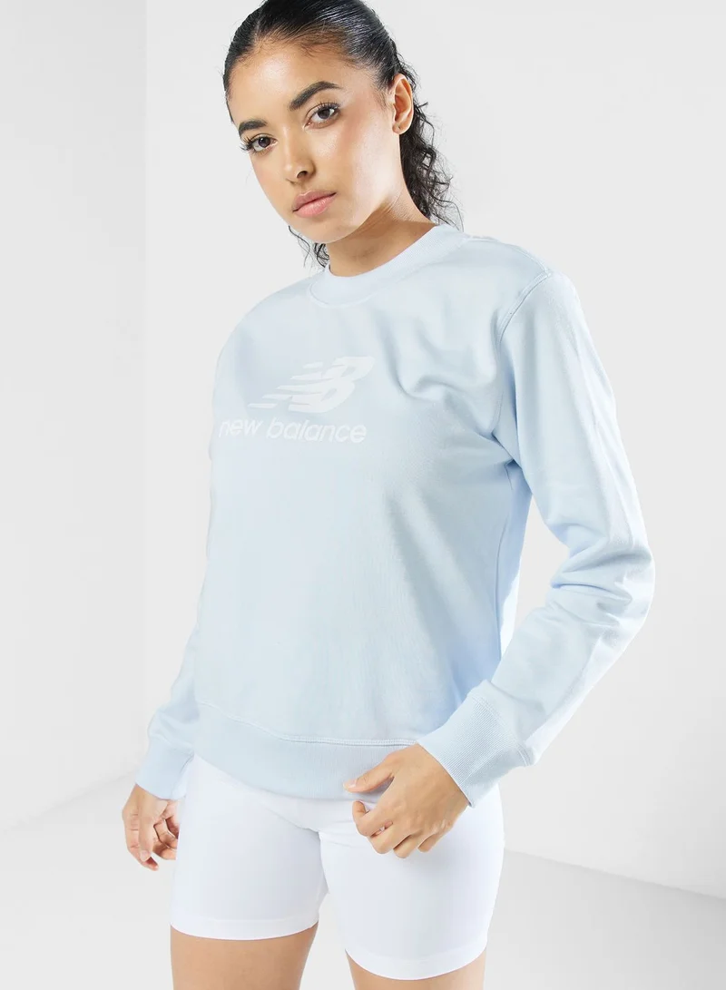 New Balance Essential Stacked Logo Sweatshirt