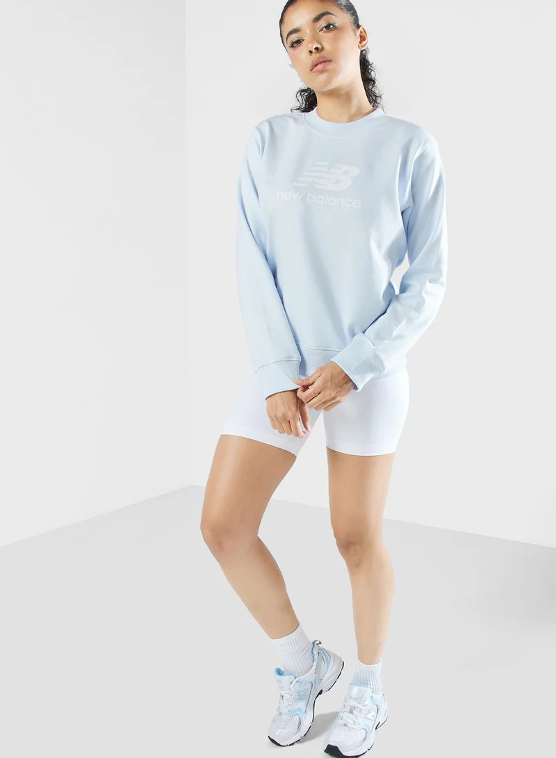 New Balance Essential Stacked Logo Sweatshirt