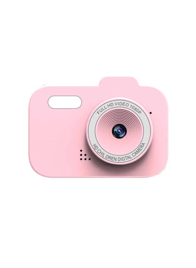 Generic Y8 Children Digital Camera 2000W Pixel Children Mini Camera Toy Cartoon IPS Screen Gift-Body Color:Y8 Hd Dual Camera + Pink + No Card  - Image 5