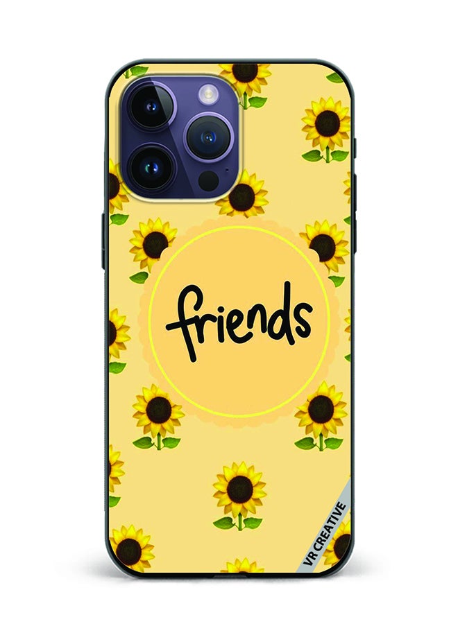 VR CREATIVE Protective Case Cover For Apple iPhone 15 Pro Max Friends Design Multicolour - Image 1