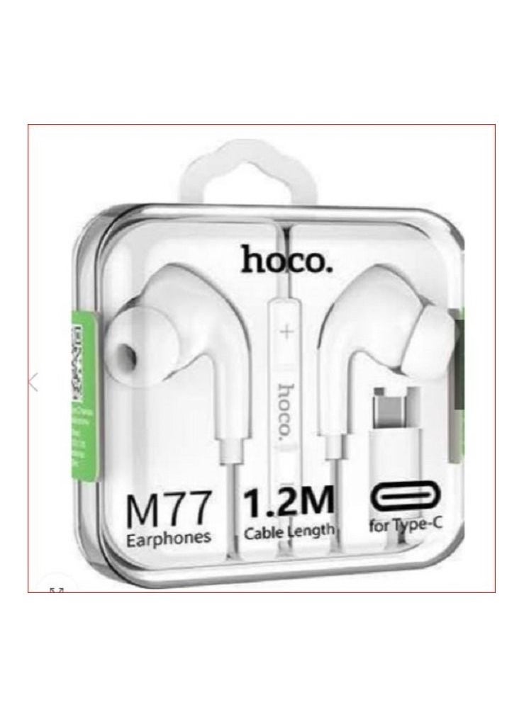 Hoco Hoco M77 Original series earphones for Type-C display  - Image 3