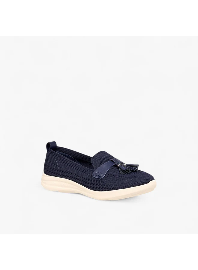 Flora Bella By Shoexpress Women Tassel Detail Slip-On Loafers