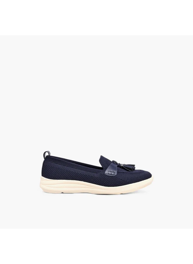 Flora Bella By Shoexpress Women Tassel Detail Slip-On Loafers