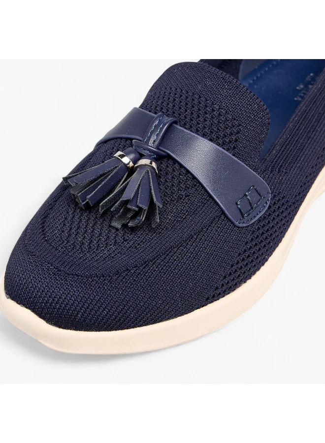 Flora Bella By Shoexpress Women Tassel Detail Slip-On Loafers