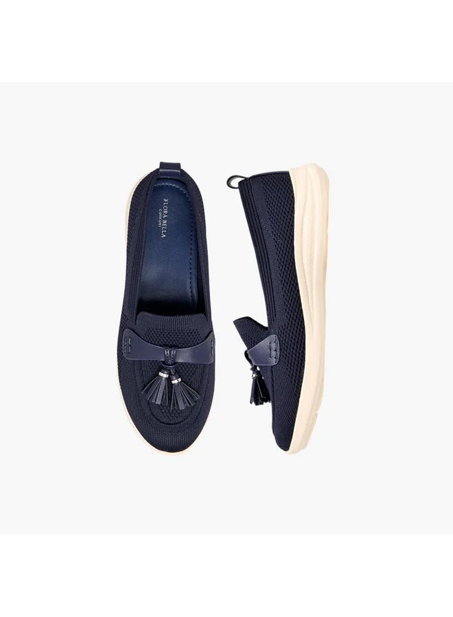 Flora Bella By Shoexpress Women Tassel Detail Slip-On Loafers