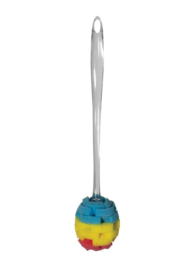 Casabella, Plum/Lime/Orange Multicolor Clear Sponge Brush, 1 EA - Image 1