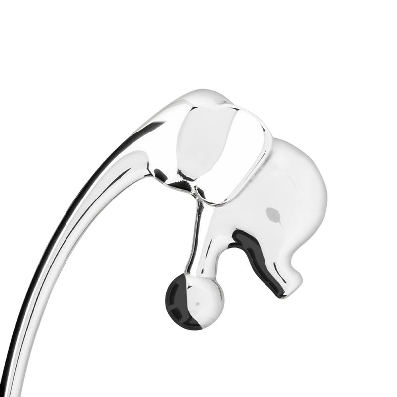 Alessi Jumbo Purse Hook Aleesi FGO05 Jumbo Purse Hook, Silver - Image 2