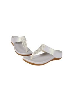 Michelle Morgan 092-2593 Michelle Morgan Ladies Casual sandals 114RC275 Silver  - Image 2