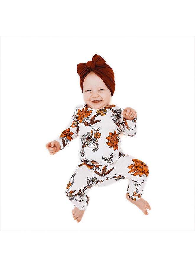 roaiss 7-Piece Baby Bow Pleated Hat Solid Knotted Indian Hat Breathable Soft Cute Pullover Hat - Image 5