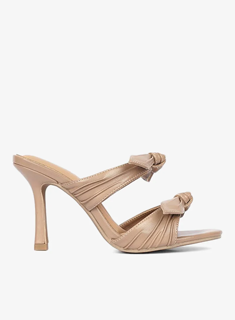 كابلي صنادل نسائية بكعب كاجوال