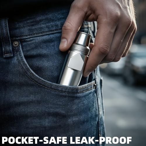 OakMsOik 4th generation leak proof bottle - Innovative leak proof and moisture-proof technology Reusable Aluminum alloy Jars with Secure Seal for Seasonings - Image 3