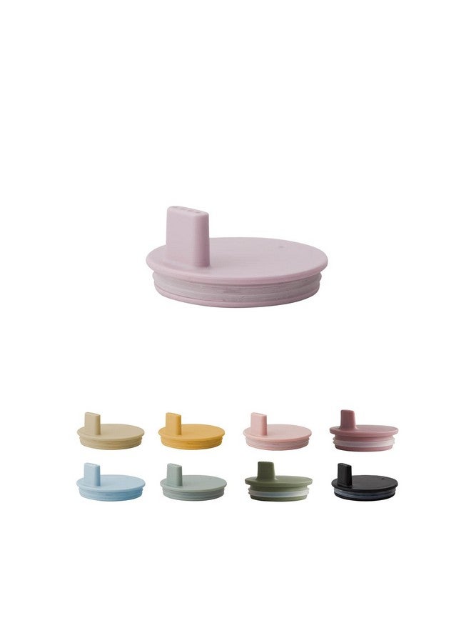 Design Letters Sippy Cup Lids for Melamine Cups Designed in Denmark | Durable Drink Lid for Babies, Toddlers & Kids | BPA & BPS Free, Food Safe Toddler Sippy Cup Lids | Dishwasher Safe Tight Fit Lids - Image 1
