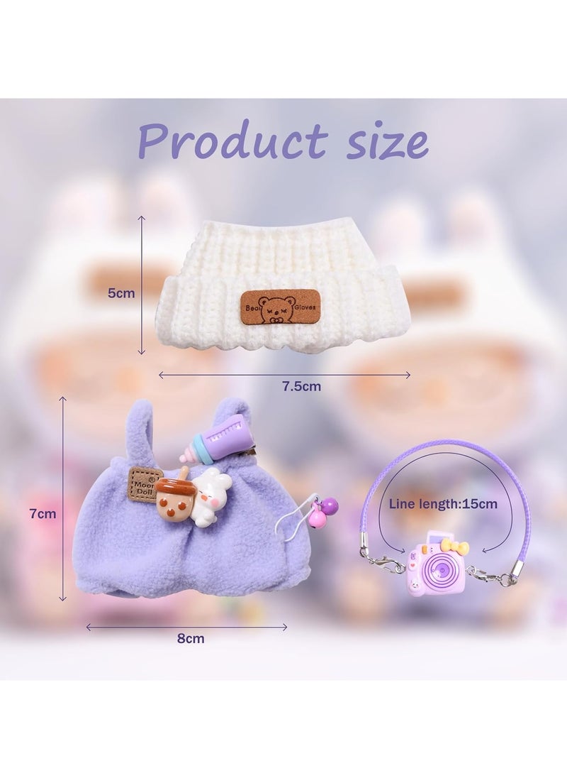 General labubu doll clothes, labubu plush jumper clothes, labubu doll clothes, for labubu doll 17 cm  - Image 2