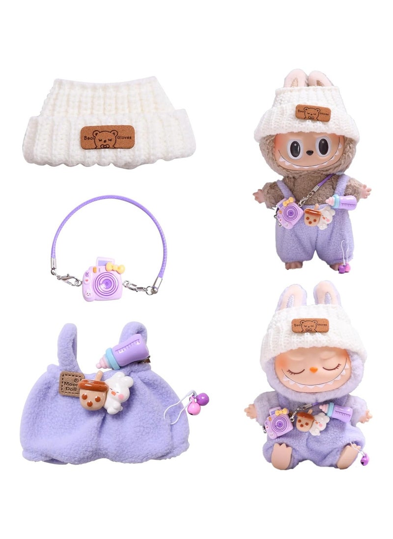 General labubu doll clothes, labubu plush jumper clothes, labubu doll clothes, for labubu doll 17 cm  - Image 1