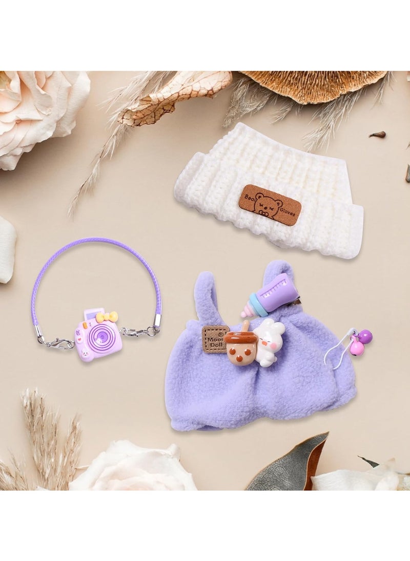 General labubu doll clothes, labubu plush jumper clothes, labubu doll clothes, for labubu doll 17 cm  - Image 4