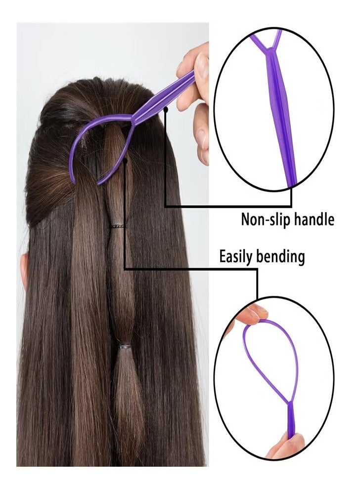 ربطات شعر الأطفال مع أدوات تصفيف شعر حلقة الشعر، 2000pcs ربطات شعر مرنة مع صندوق التنظيم، أشرطة مطاطية الشعر مع أدوات شعر الذيل ومشط، إكسسوارات الشعر للفتيات الرضع. - Image 4