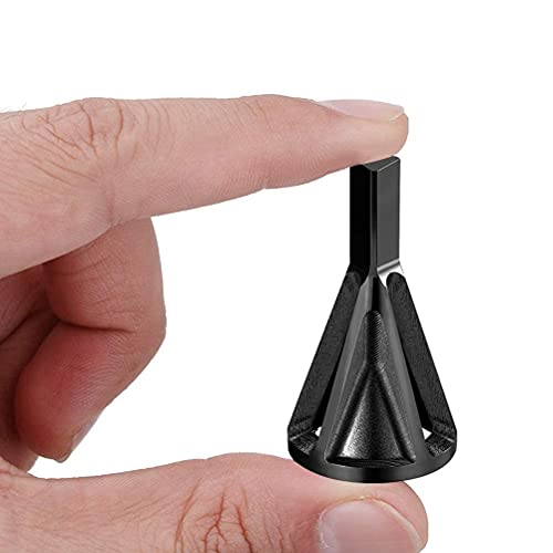 Odowalker 4 Pcs HSS Deburring External Chamfer Tool, Removing Burr Tools Carbide Blades Deburring Tool, CR12MOV Steel Hex &Triangle Shank Burr Remover for Drill Bit Fits for Bolts 4mm-19mm - Image 5
