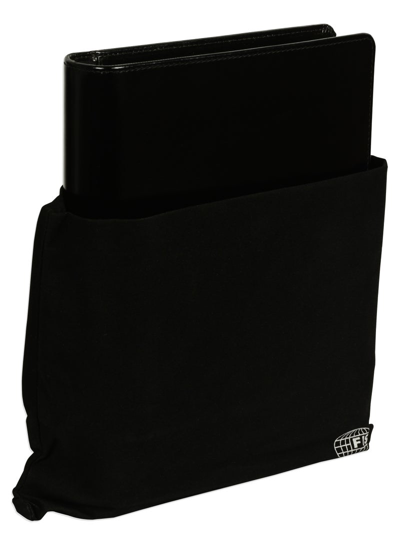 FIS® Leather Organizer "PLANUS", and Activity Journal, Size : A5 (14.8 x 21cm), Color : Black_ FSORLO5BK - Image 3