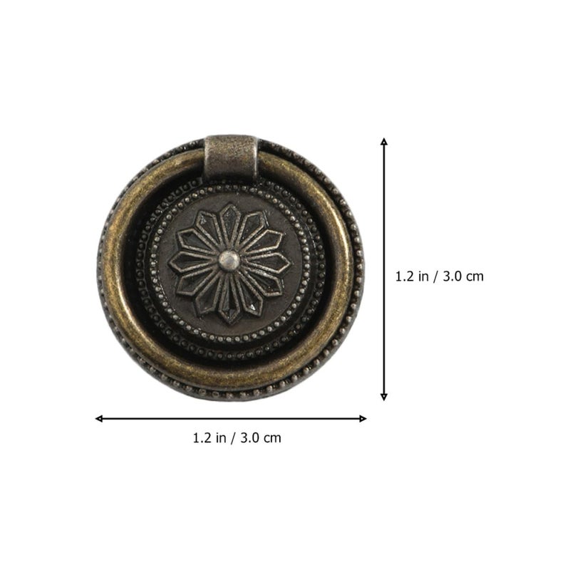 10Pcs Bronze Zinc Alloy Cabinet Handles Drawer Pulls Kitchen Cupboard Dresser Door Hardware - Image 3