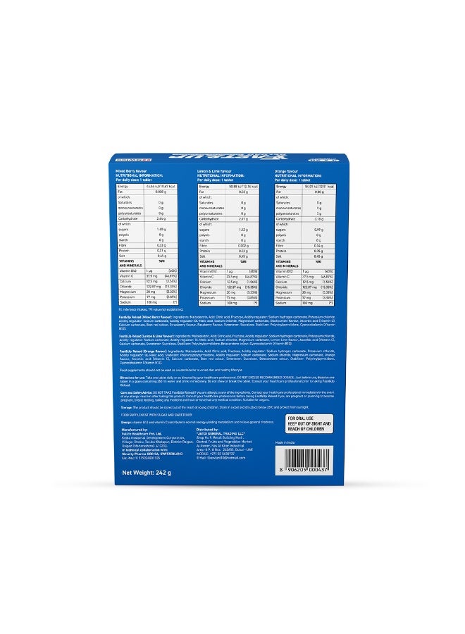FAST&UP Reload - Hydration Electrolyte Supplement - Assorted Pack - Mixed Berry, Orange, Lemon - Image 2