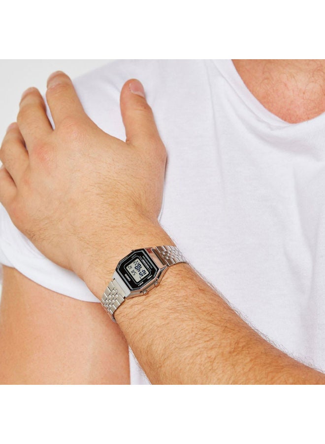 CASIO Stainless Steel Digital Wrist Watch LA680WA-1DF - Image 3