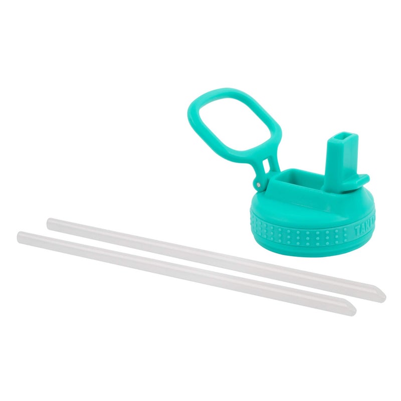 Takeya Takeya Actives Replacement Straw Lid for Insulated Water Bottle, Wide Mouth, Teal  - Image 1