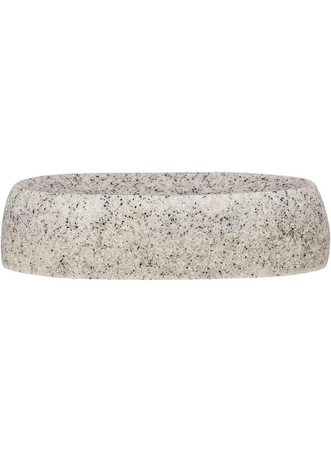 Wenko Puro Polyresin Durable Bathroom Soap Dish Light Grey 22018100 - Image 4