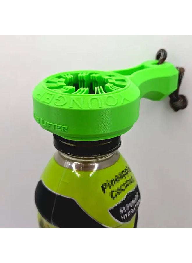 Red 5 في 1 فتحة زجاجة وعاء ذو قبضة سهلة للضعفاء في اليدين مساعد التهاب المفracts أدوات المطبخ - Image 2