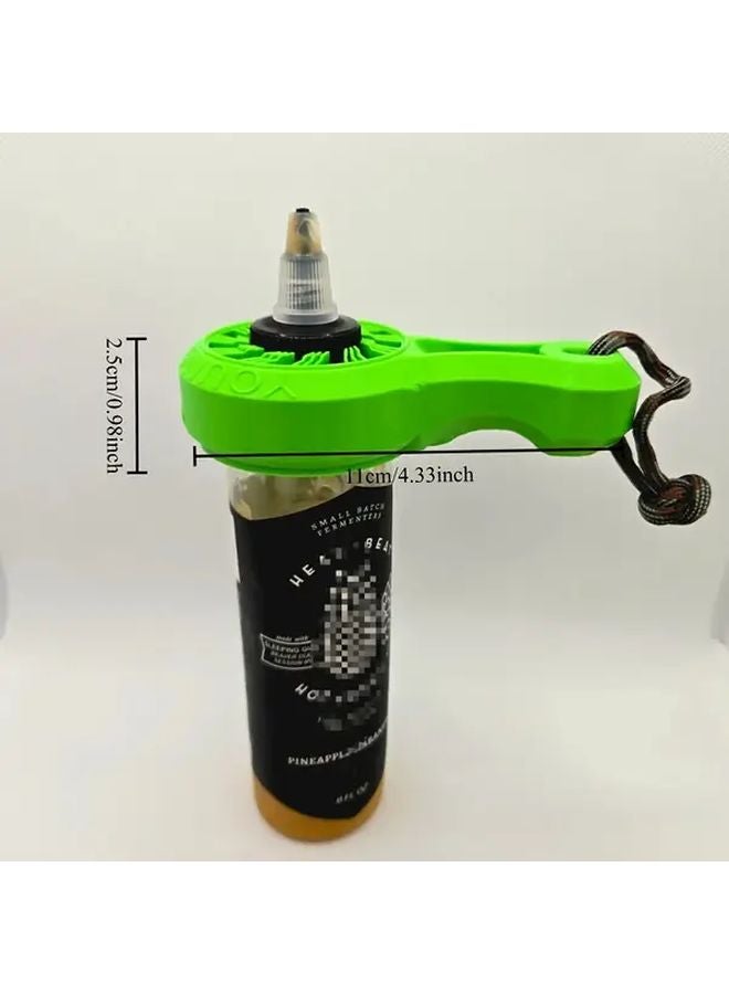 Red 5 في 1 فتحة زجاجة وعاء ذو قبضة سهلة للضعفاء في اليدين مساعد التهاب المفracts أدوات المطبخ - Image 3