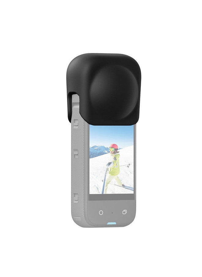 Generic - Panorama Camera Lens Cap Soft Silicone Lens Protective Cover Compatible with Insta360 One X3 Camera Accessory - Image 1