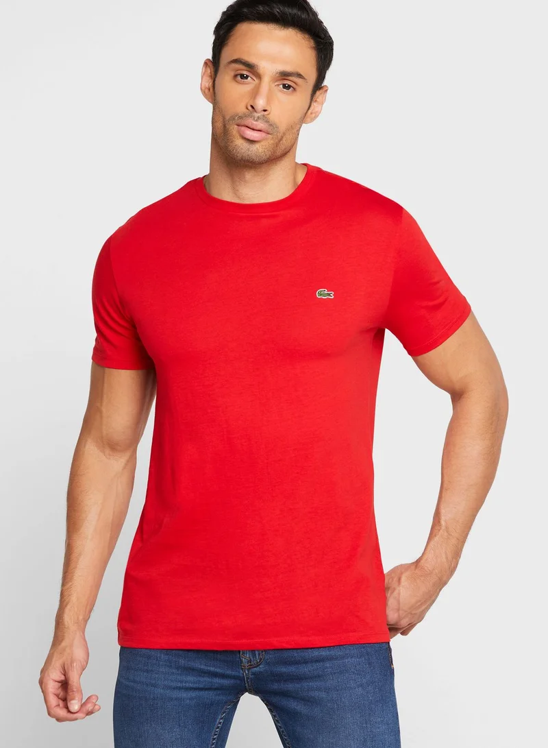 LACOSTE Essential Chest Logo T-Shirt