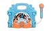 eKids Disney Moana Bluetooth Sing Along Boom Box with Microphone For Fans of Moana Toys Kids Karaoke Machine with Built in Music and Flashing Lights - Image 3