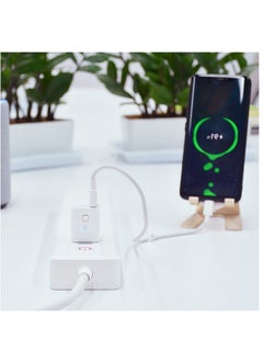Excefore Tuya Micro DC 5V USB Smart WiFi Adaptor For USB Devices, DIY Smart Home Wireless USB Adaptor, APP Remote Control, Compatible With Alexa And Google Home For Voice Control, White  - Image 2