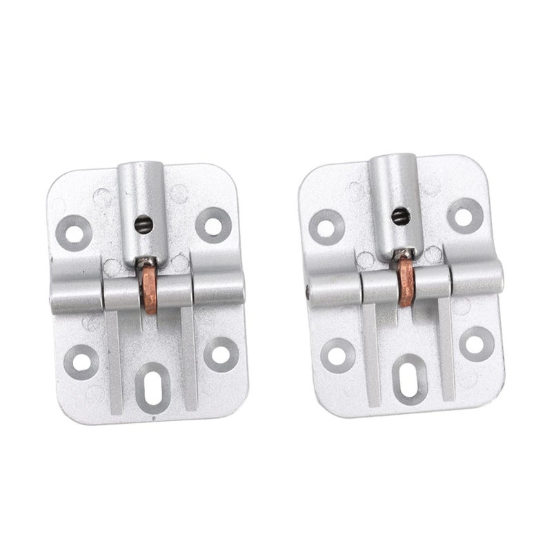 Zinc Alloy Cabinet Door Hinges 2 Pcs Black 90 Degree Positioning 180 Degree Smooth Silent Anti Rust - Image 3