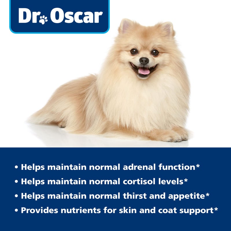 Dr. Oscar HMR Lignans and Melatonin for Dogs with Cushings. Superior 3in1 Formula with Biotin. Adrenal Support, Helps Maintain Normal Cortisol Levels. Better Than Lignans & Melatonin Only. Skin & Coat Support - Image 5
